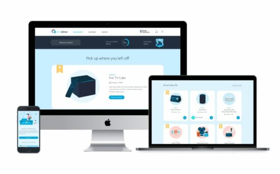 amazon lms mockup