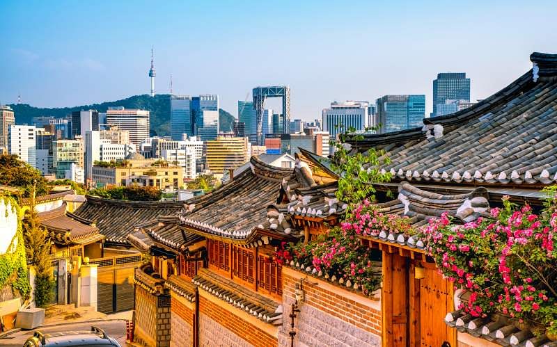 why learn Korean Seoul skyline
